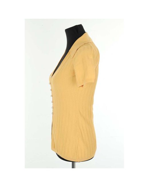 Blouses Top orange Sandro en coloris Yellow