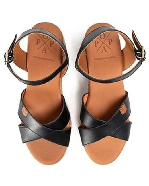 Sandales CLIFTON POPA en coloris Metallic