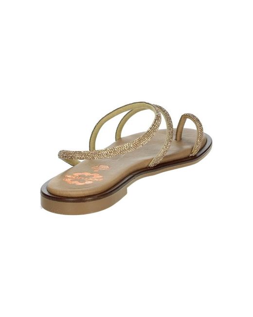 Porronet Sandalen Fi2904 in het Metallic
