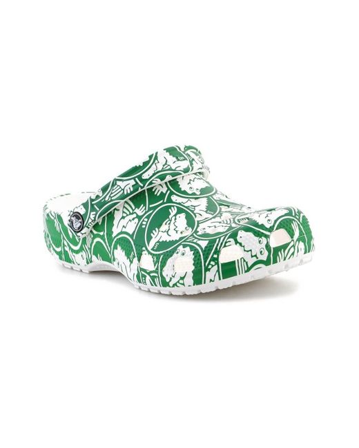 Sabots Classic Duke Print Clog CROCSTM en coloris Green