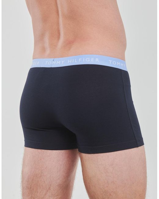 Boxers 3P TRUNK WB Tommy Hilfiger pour homme en coloris Blue