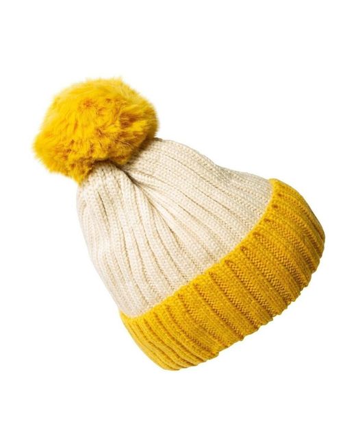Bonnet Bonnet Adele Chapeau-Tendance en coloris Yellow