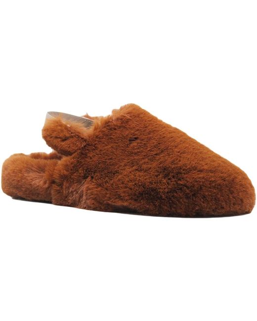 Chaussons $ Macarena en coloris Brown