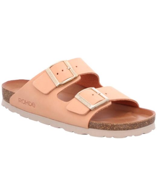 Mules Rohde en coloris Pink