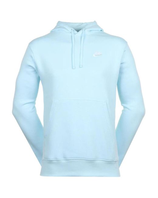 Sweat-shirt M nsw club hoodie po bb Nike pour homme en coloris Blue