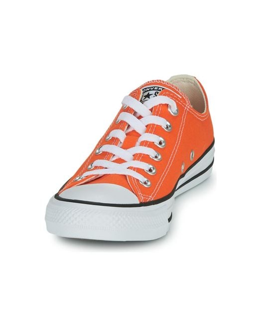 Baskets basses Chuck Taylor All Star Desert Color Seasonal Color Converse pour homme en coloris Red