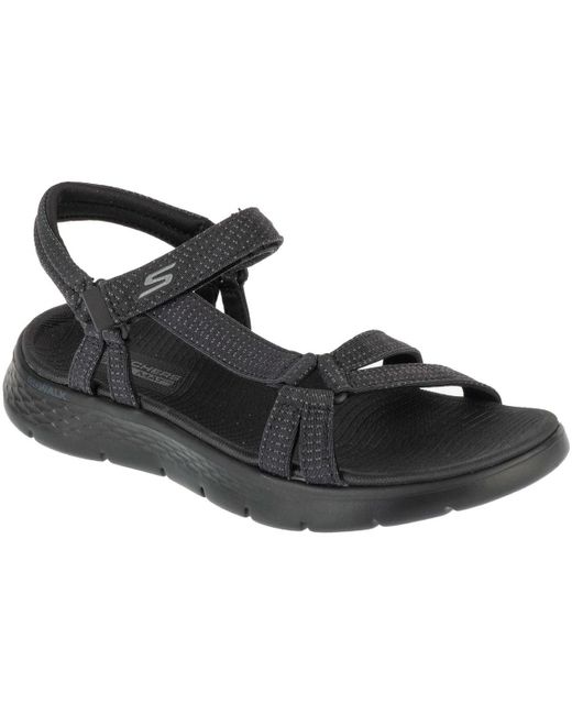 Skechers Sandalen Go Walk Flex Sandal in het Black