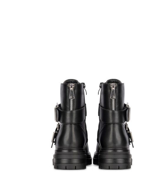 Bottines Josie bottes de motard pour Posh By Poelman en coloris Black