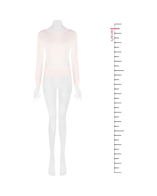 Pull CFM0012233003 Rinascimento en coloris White