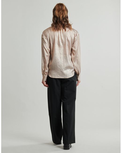 Blouses VIMETALLA Vila en coloris Gray