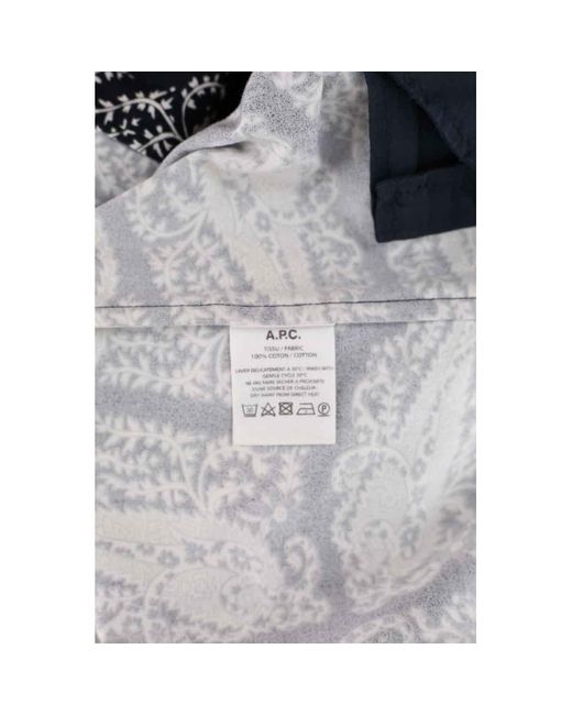 Robe Robe en coton A.P.C. en coloris Black