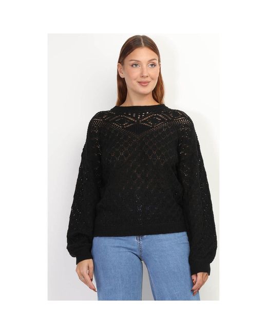 Pull Pulls Pour Femme La Modeuse en coloris Black