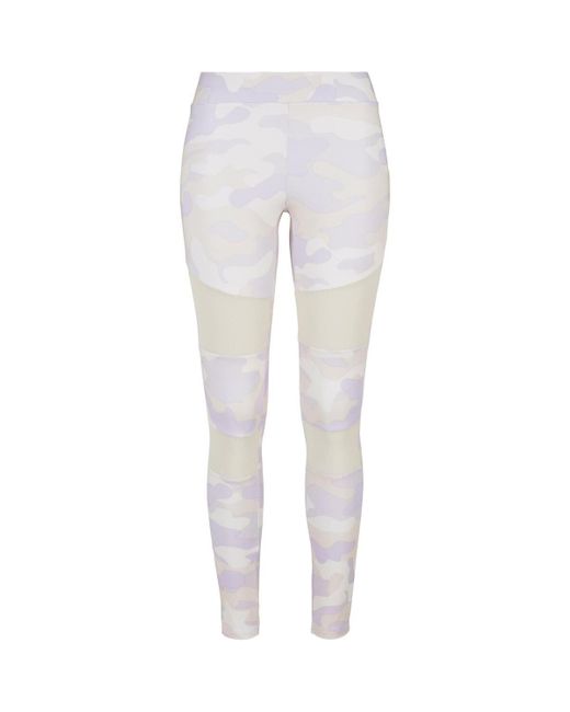 Collants Legging Tech Mesh Urban Classics en coloris Gray