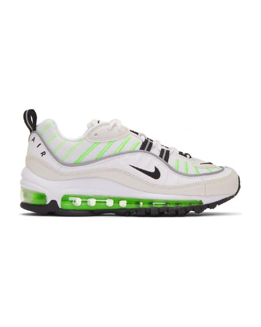 Air Max 98 femmes Chaussures en blanc Nike en coloris Blanc - Lyst