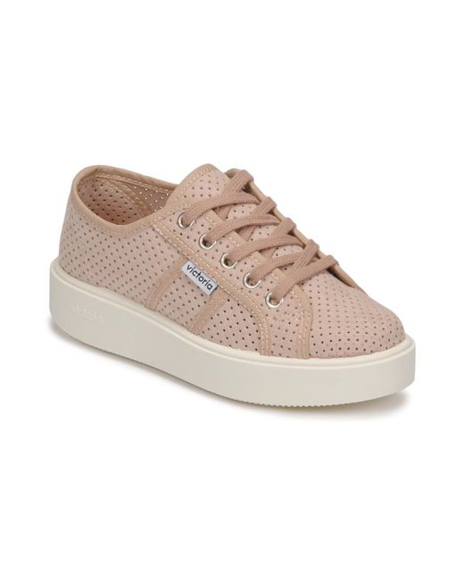 Baskets Victoria en coloris Pink
