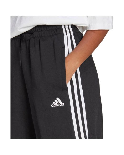 Jogging W 3S FT LS PT Adidas en coloris Black