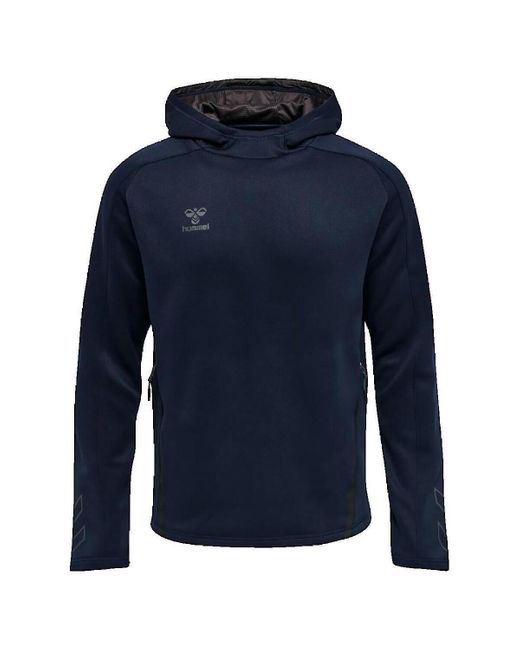Sweat-shirt Sweat à capuche Cima XK Hummel pour homme en coloris Blue