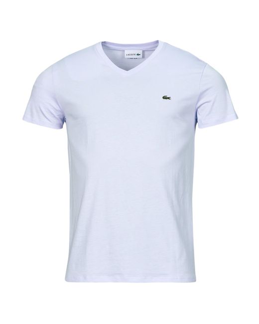 T-shirt TH6710 Lacoste pour homme en coloris Blue
