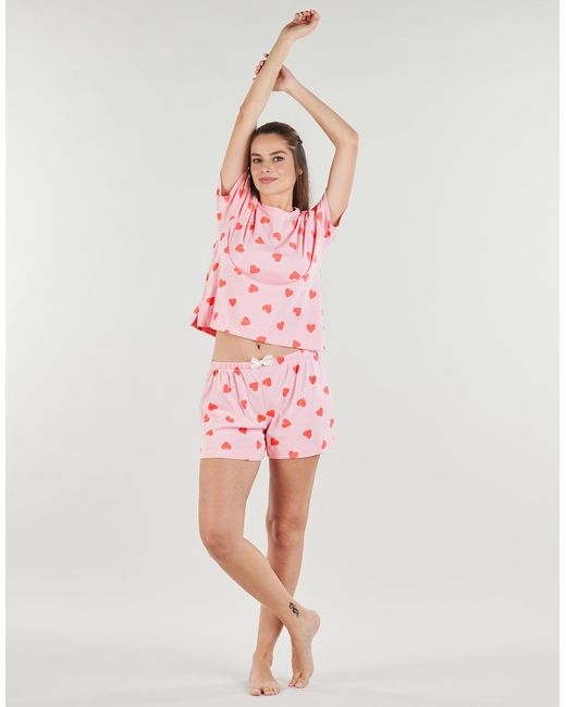 Petit Bateau Pyjama-Sets Pyjacourt in het Pink
