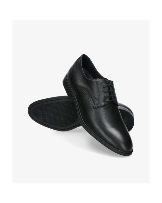 Derbies 63192 Traveris pour homme en coloris Black
