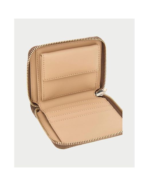 Portefeuille Petit portefeuille zippé Laurel pour Guess en coloris Brown