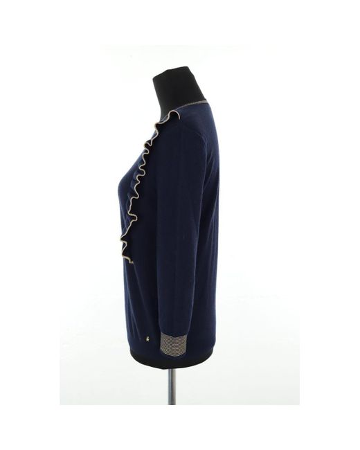 Pull Pull en coton bleu Des Petits Hauts en coloris Blue