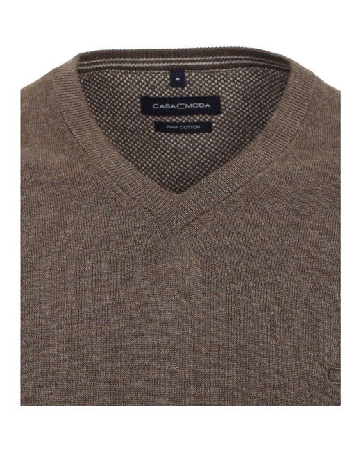 Sweat-shirt Pull Marron CASA MODA pour homme en coloris Brown