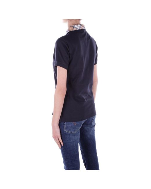 Barbour T-Shirt Korte Mouw Lml0633 in het Blue