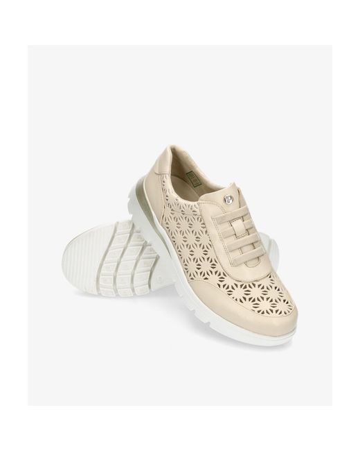 Baskets Basses 11090 Pitillos en coloris Natural