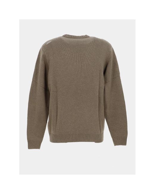 Pull Pull essentiel col rond staple Oxbow pour homme en coloris Brown
