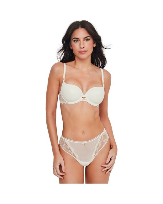 Rembourrés Soutien-gorge préformé sculptant MANUELA MARIAGE Selmark en coloris White
