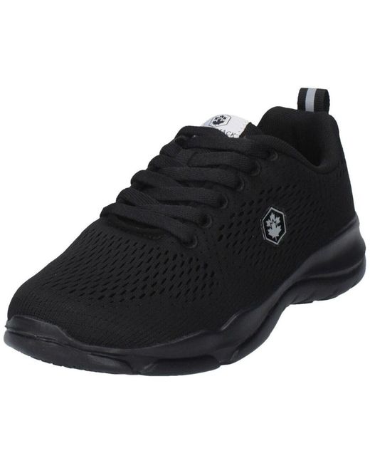 Baskets basses Lumberjack en coloris Black