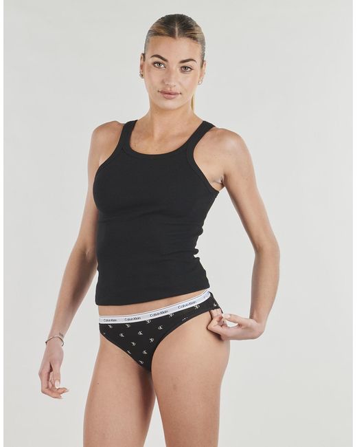 Calvin Klein Slips Bikini X5 in het Black