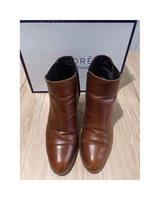 Bottines Bottines André en coloris Brown