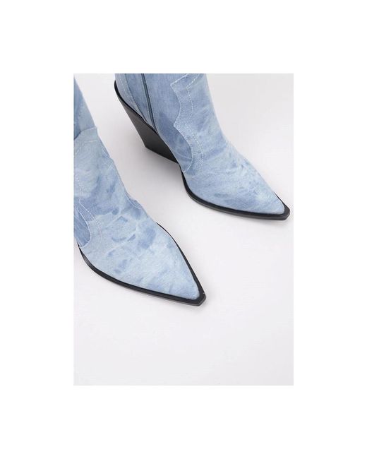 Bottines Dena KRACK en coloris Blue