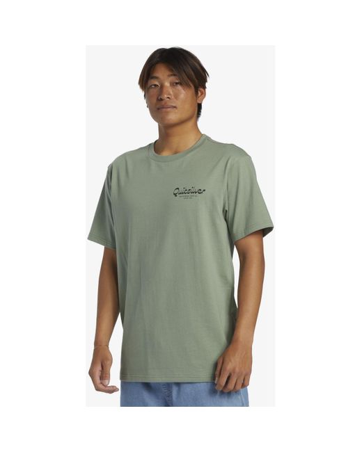 T-shirt Island Mode Quiksilver pour homme en coloris Green