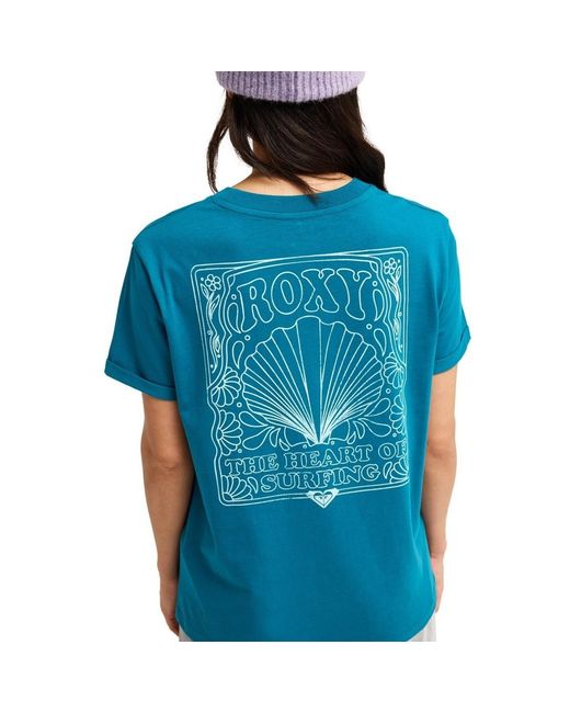 T-Shirt Oceanregular Roxy en coloris Blue