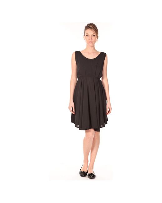 Aggarbati Robe Bretelles 121084 Noir femmes Robe en Noir Aggabarti en coloris Black
