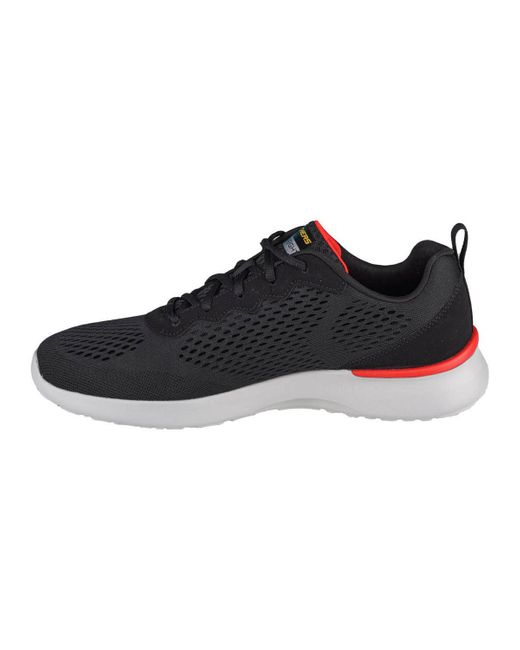 Skechers Lage Sneakers Skech-air Dynamight in het Zwart voor heren - Lyst