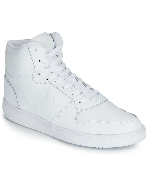 witte hoge nike sneakers dames