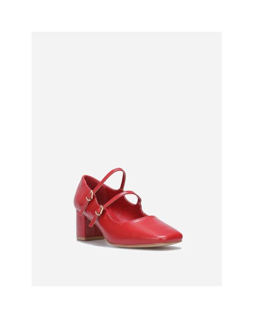 Chaussures escarpins 73485_P173359 La Modeuse en coloris Red