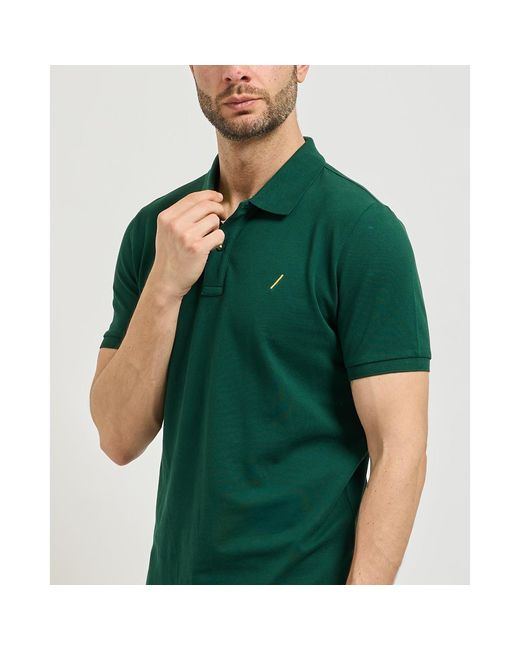 Polo Polo Settemezzo avec détails fluo SETTE/MEZZO pour homme en coloris Green