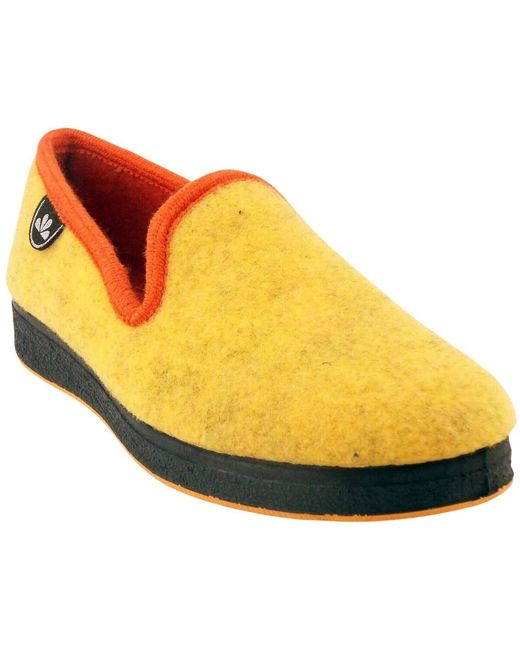 Chaussons Rosy Semelflex en coloris Yellow