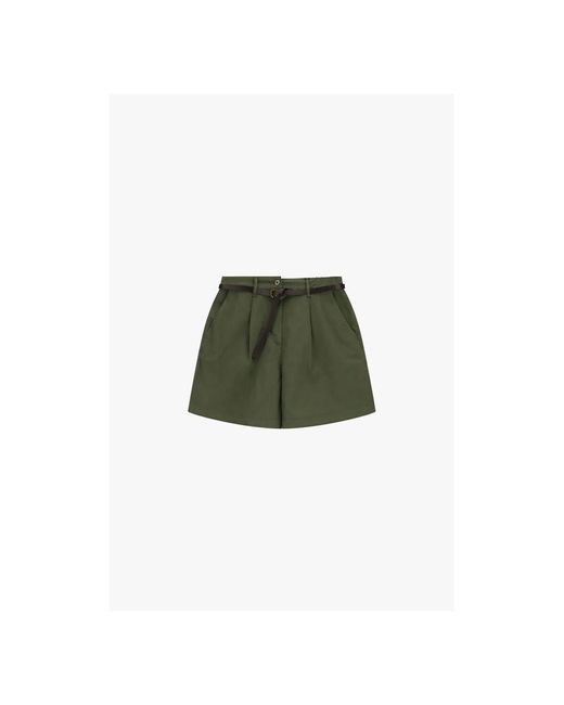 Short D881A031 Dixie en coloris Green