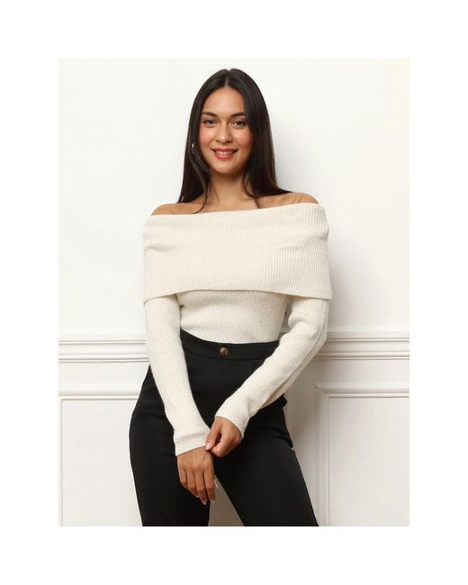 Pull Pulls Pour Femme La Modeuse en coloris Black