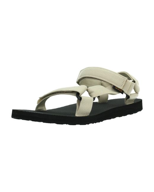 Sandales plates 1004006tv Teva pour homme en coloris Green
