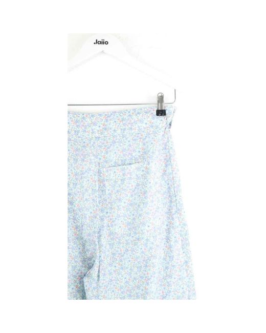 Pantalon Pantalon large en coton bleu The Label Edition en coloris Blue