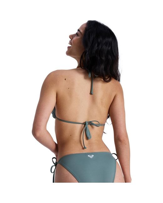 Maillots de bain Solid Essentials Tiki Tri Roxy en coloris Blue