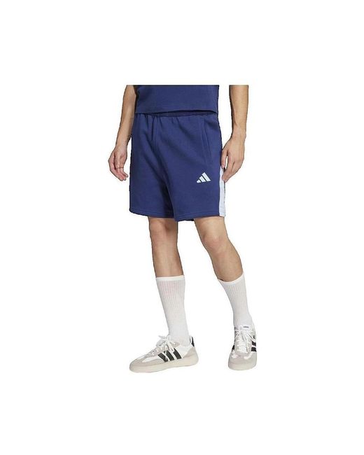 Short Short Essentials Colorblock Adidas en coloris Blue