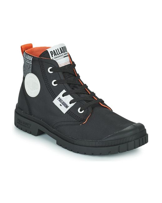 Baskets Palladium en coloris Black